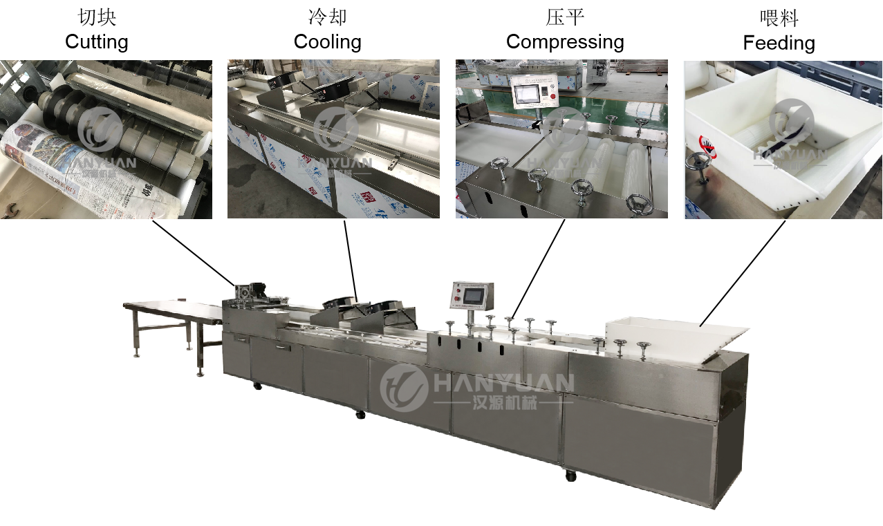 漢源HY-40型芝麻糖切塊成型機(jī)