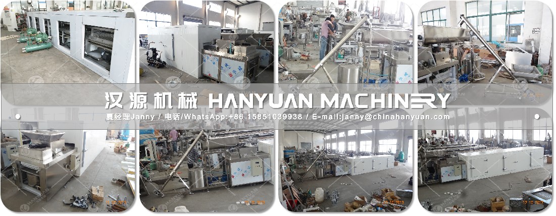 燕麥巧克力生產線