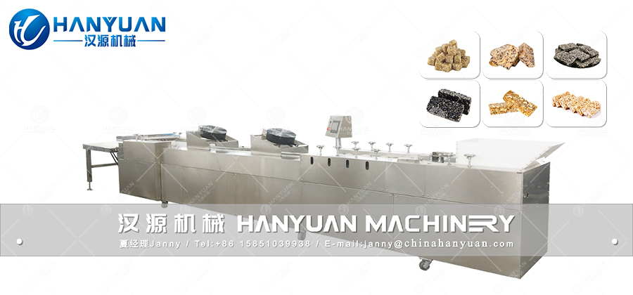 雙伺服花生酥切塊機