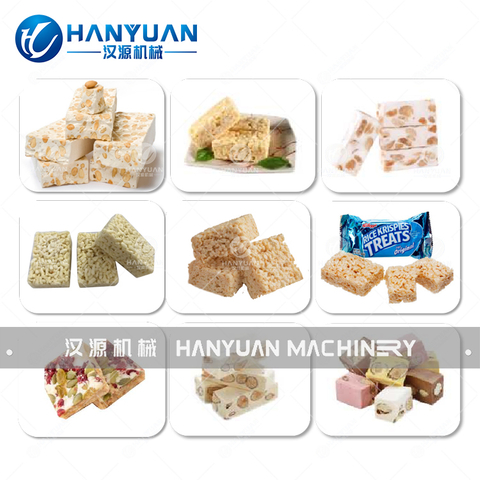 漢源CL560牛軋米花制冷切塊成型機