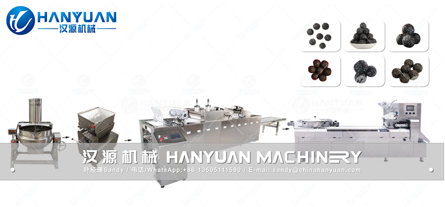 黑芝麻丸生產線